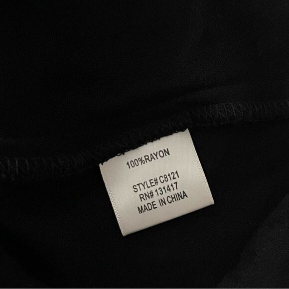 Zara woman collection black flow dress - Picture 6 of 6